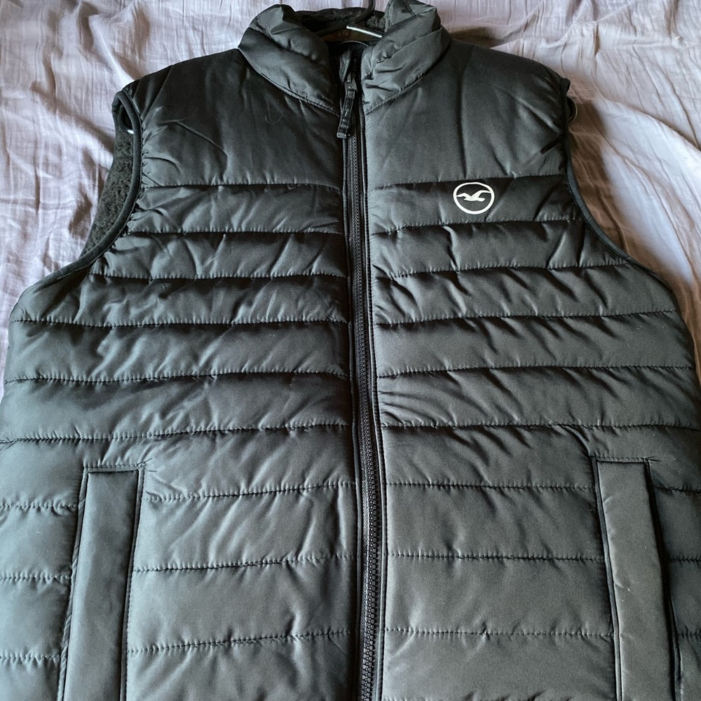 Hollister vest with fleece lining